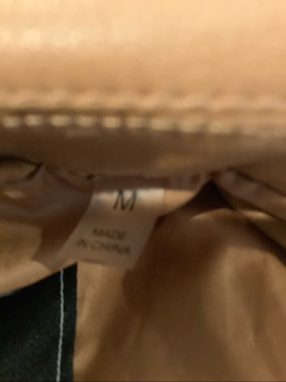 BAGATELLE COLLECTION Caramel Brown Butter Soft Faux Leather Moto Biker Jacket M - Picture 6 of 8